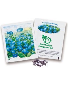 Samentüten Country Garden - Vergissmeinnicht - inkl. Werbedruck