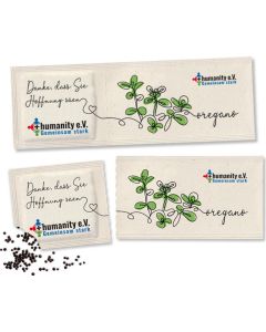 Veggie Samen-Lesezeichen - inkl. Werbedruck