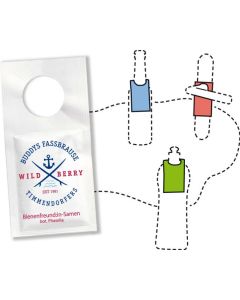 Samen-Flaschenanhänger S - inkl. Werbedruck