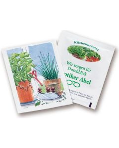 Samentüten Country Garden - Küchenkräuter - inkl. Werbedruck
