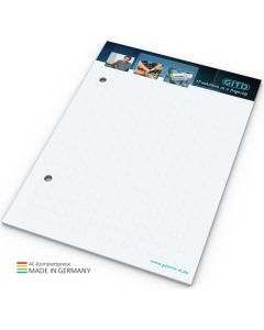 Schreibblock, DIN A6, 25 Blatt