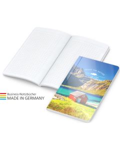 Notizbuch Copy-Book White - inkl. Werbedruck auf dem Einband