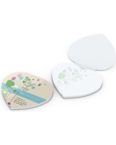 Haftnotizblock Cover-Form