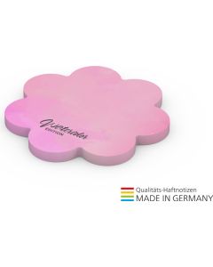 Haftnotizen in Sonderform 72 x 72 mm green+blue