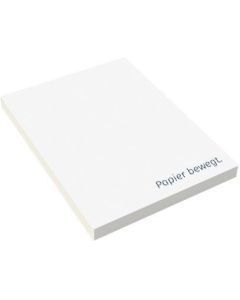 Haftnotizen 100 x 137 mm, inkl. Druck