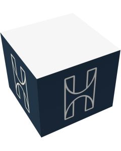 Notizwürfel Master 10 x 10 x 8 cm, inkl. Druck