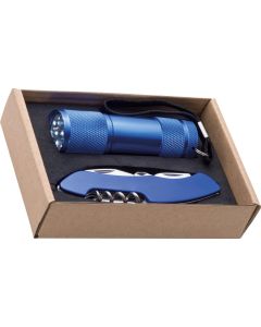 Set Taschenlampe & Taschenmesser Dover