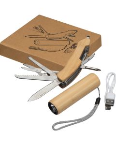 Set Taschenlampe/-messer Oldham