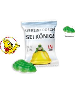 Haribo Frosch Werbetüte, 6,5 g - inkl. Werbedruck