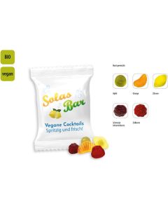 BIO Mini Früchte vegan Werbetüte