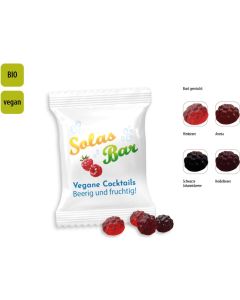 BIO Beerenfrüchtchen vegan Werbetüte