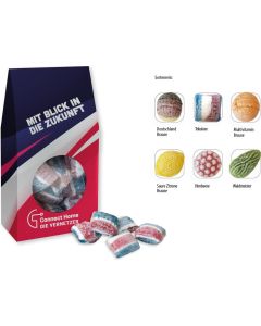 Beutelschachtel mit Bonbons