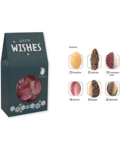 Beutelschachtel mit Weihnachtsbonbons