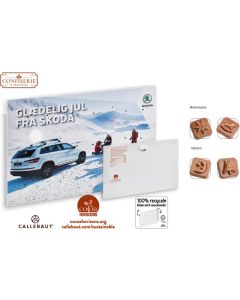 Wand Adventskalender individuell bedruckt