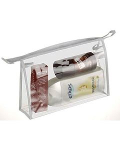 Transparenter Kulturbeutel L