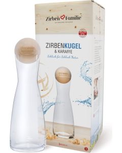 Zirbenkugel & Karaffe Set