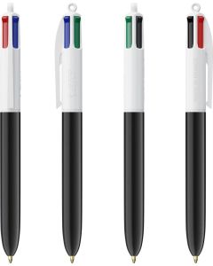 BIC® 4 Colours Kugelschreiber inkl. 1c-Siebdruck