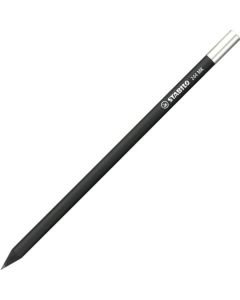 Stabilo® Grafitstift schwarz mit Metallkapsel