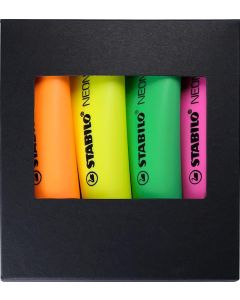 Stabilo® NEON 4er-Set Leuchtmarkierer