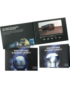 Videokarte mit 7" HD-Bildschirm