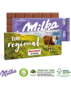 Schokolade von Milka, 100 g