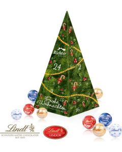 Adventskalender Lindt Weihnachtspyramide