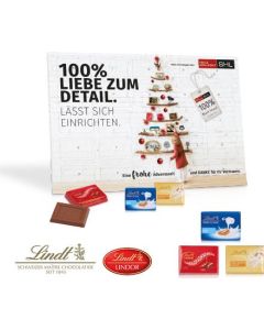 Tisch-Adventskalender Lindt Exklusiv