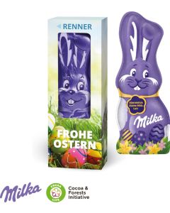 Milka Schmunzelhase, 45 g - inkl. Digitaldruck