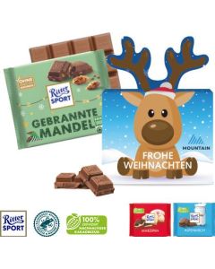 Schokotafel Ritter SPORT Rentier, 100 g