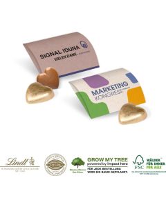 Lindt Herz, 5 g im Werbebriefchen