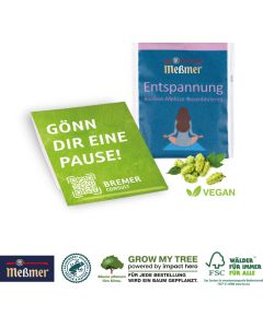 Premium-Tee im Werbebriefchen