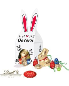 3D Präsent Häschen - Füllung nach Wahl - inkl. Digitaldruck