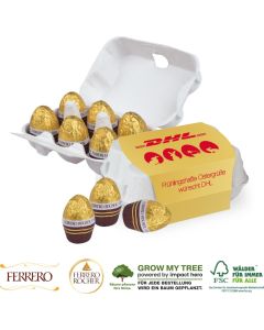 Schoko-Eier 6er-Set - Füllung nach Wahl - inkl. Digitaldruck