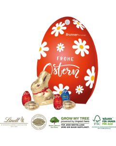Werbe-Osterei mit süßer Füllung