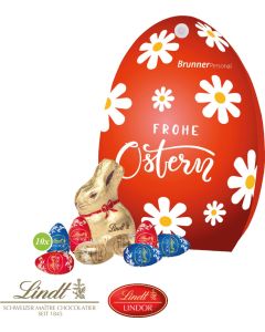 Werbe-Osterei mit süßer Füllung