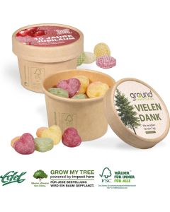 Edel Bonbons in Papierbox, Zuckerfrei