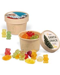 Werbe Fruchtgummi Paperbox mit Einleger