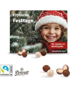 Wand-Adventskalender mit Brand Knusperkugeln