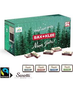 3D Adventskalender Container mit Sarotti Fairtrade®