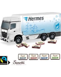 3D Adventskalender LKW mit Sarotti Fairtrade®