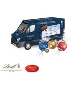 3D Präsent Transporter mit Lindor Pralinés