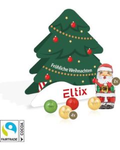 Präsent Tannenbaum mit Fairtrade® Schokolade