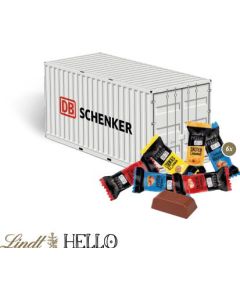 3D Präsent Container mit Lindt HELLO