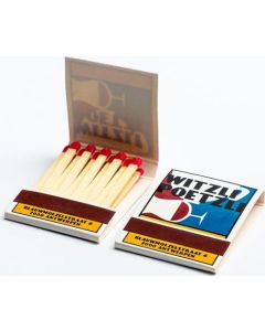 Zündholzbriefchen BMS20 inkl. Rundum-Druck in CMYK