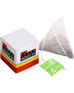 Quadratische Schachtel mit Tee