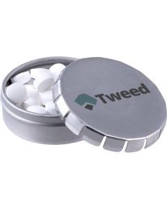 Micro Mini Klick-Klack Dose mit Pfefferminz