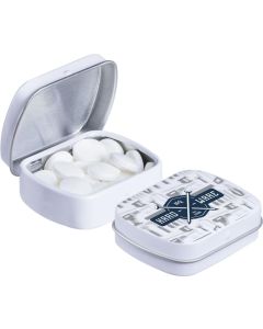 Micro Klappdeckeldose mit Pfefferminz