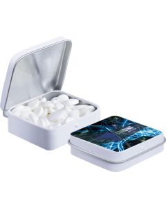 Viereckige Dose Pfefferminz