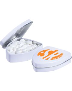 Schildförmige Dose Pfefferminz