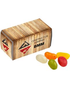 Containerbox gefüllt mit Süßigkeiten